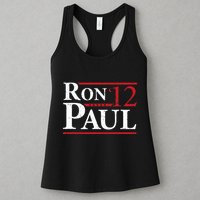 Ron Paul For President 2012 Retro Vintage Elections Womens Tank Top
