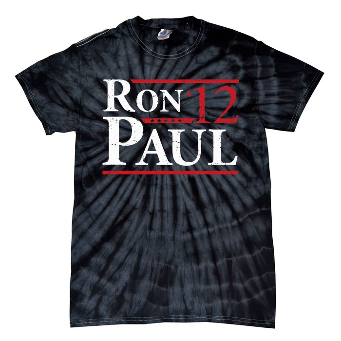 Ron Paul For President 2012 Retro Vintage Elections Tie-Dye T-Shirt