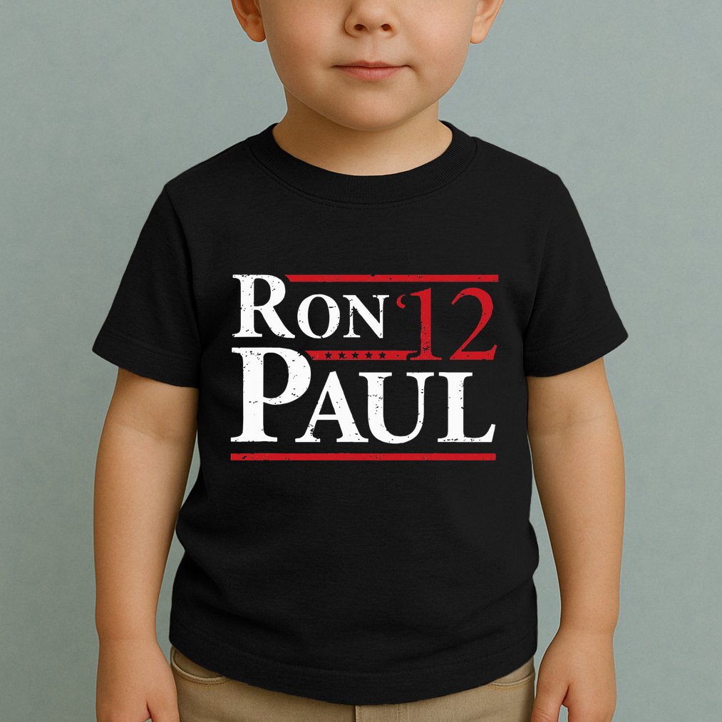 Ron Paul For President 2012 Retro Vintage Elections Toddler T-Shirt