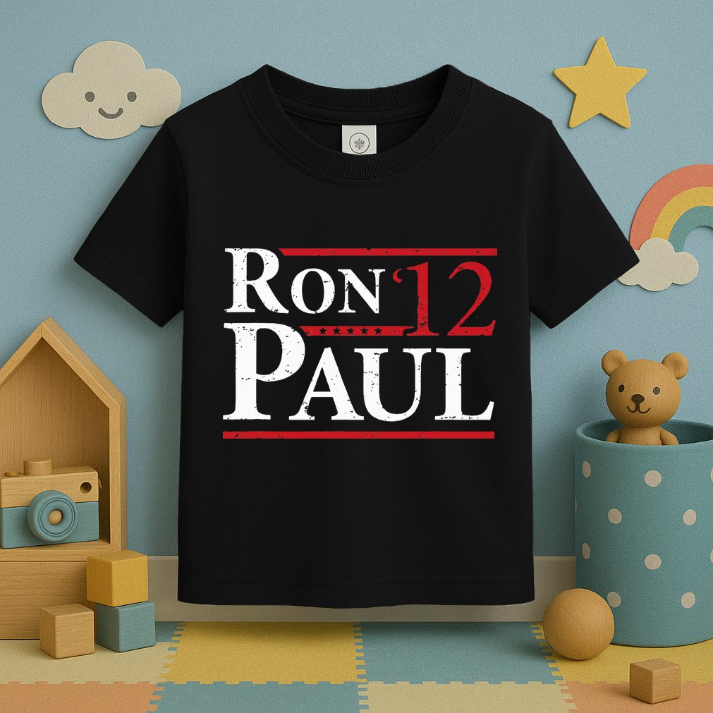 Ron Paul For President 2012 Retro Vintage Elections Toddler T-Shirt
