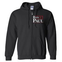 Ron Paul For President 2012 Retro Vintage Elections Full Zip Hoodie