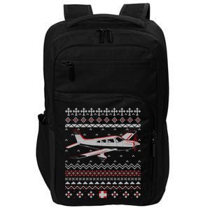 Rc Plane Flying Sports Club Aviation Aviator Ugly Christmas Gift Impact Tech Backpack