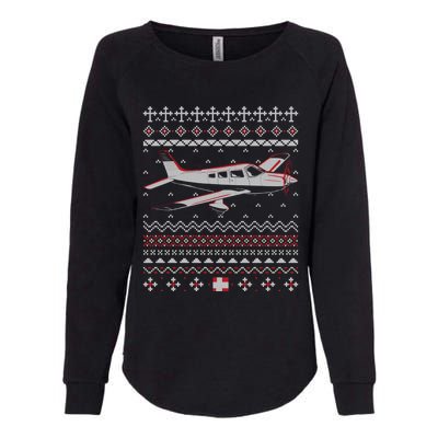 Rc Plane Flying Sports Club Aviation Aviator Ugly Christmas Gift Womens California Wash Sweatshirt