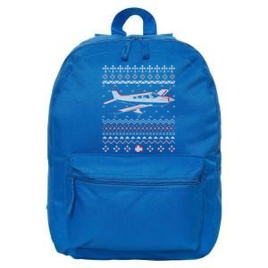 Rc Plane Flying Sports Club Aviation Aviator Ugly Christmas Gift 16 in Basic Backpack