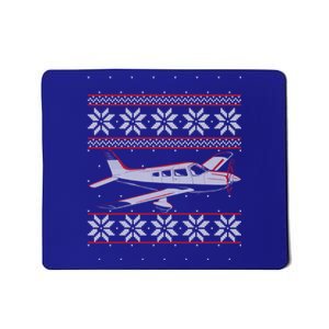 Rc Plane Flying Sports Pilot Ugly Christmas Sweater Style Gift Mousepad