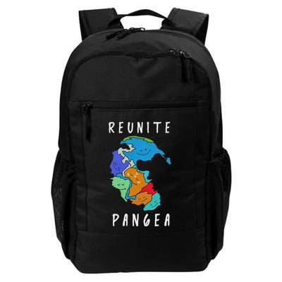 Reunite Pangea Funny Geology For Geologist Daily Commute Backpack