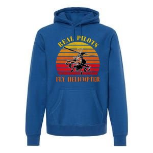 Real Pilots Fly Helicopter Air Force Academy Proud Usafa Mom Gift Premium Hoodie