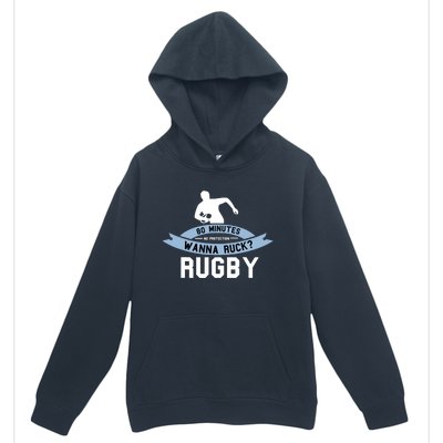 Rugby Player Funny Rugger Urban Pullover Hoodie