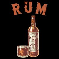Rum PirateS Favorite Drink Alcoholic Beverage Rum USA-Made Doggie Bandana