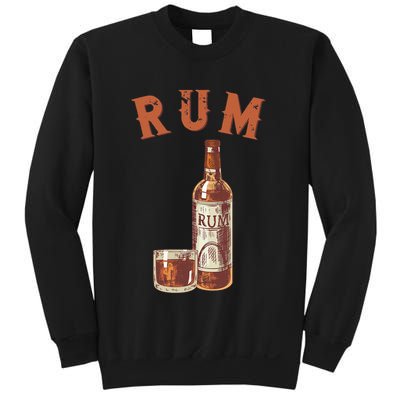 Rum PirateS Favorite Drink Alcoholic Beverage Rum Sweatshirt