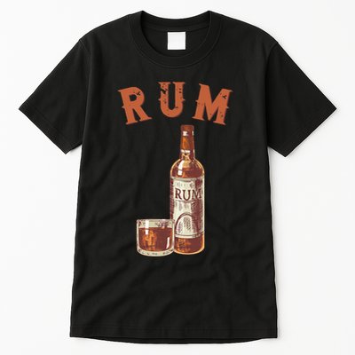 Rum PirateS Favorite Drink Alcoholic Beverage Rum Tall T-Shirt