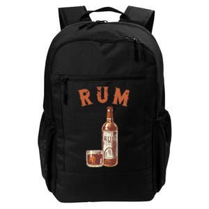 Rum PirateS Favorite Drink Alcoholic Beverage Rum Daily Commute Backpack