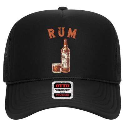 Rum PirateS Favorite Drink Alcoholic Beverage Rum Trucker Hat