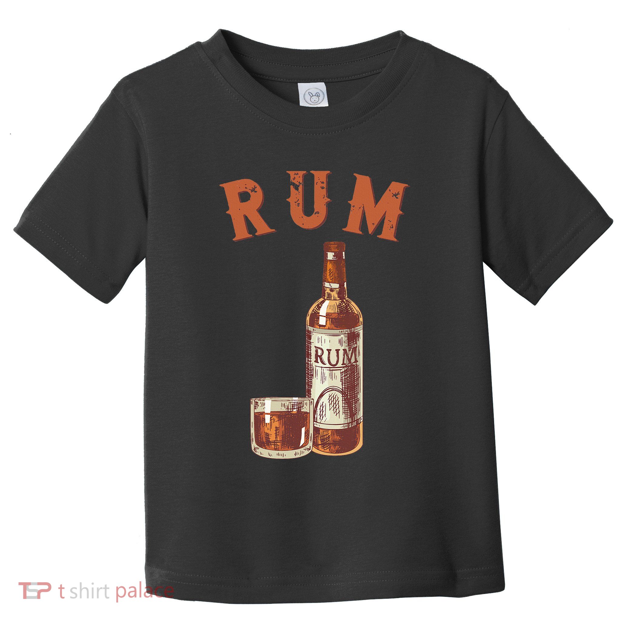 Rum PirateS Favorite Drink Alcoholic Beverage Rum Toddler T-Shirt