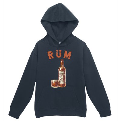 Rum PirateS Favorite Drink Alcoholic Beverage Rum Urban Pullover Hoodie