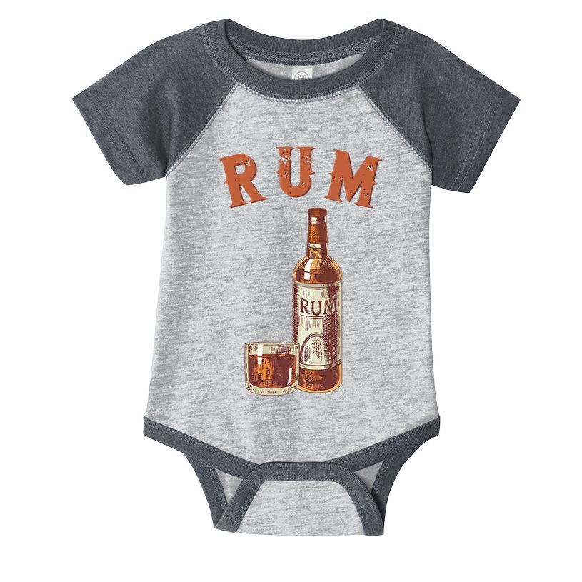 Rum PirateS Favorite Drink Alcoholic Beverage Rum Infant Baby Jersey Bodysuit