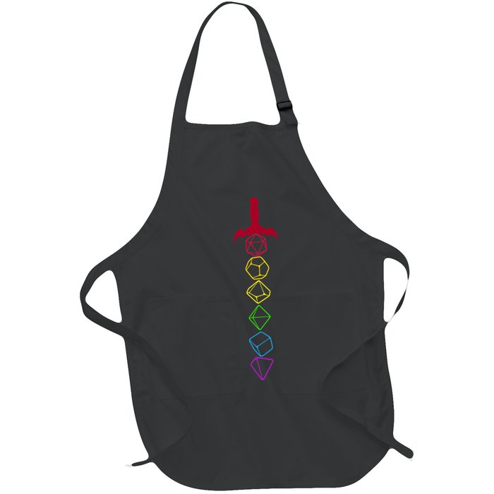 RPG Table Top Dice Sword Apron