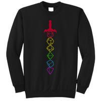 RPG Table Top Dice Sword Sweatshirt
