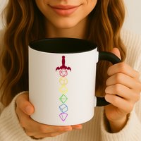 RPG Table Top Dice Sword Mug