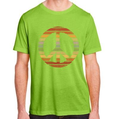 Retro Peace Great Gift Adult ChromaSoft Performance T-Shirt