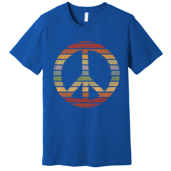 Retro Peace Great Gift Premium T-Shirt