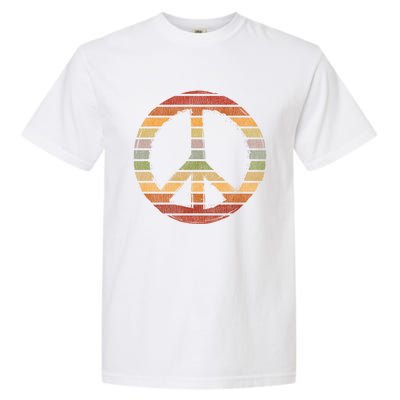 Retro Peace Great Gift Garment-Dyed Heavyweight T-Shirt