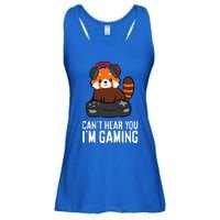 Red Panda Gaming Cant Hear You Im Gaming Red Panda Ladies Essential Flowy Tank