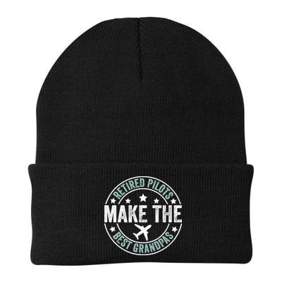 Retired Pilot Grandpa Copilot Airplane Captain Retirement Beanie
