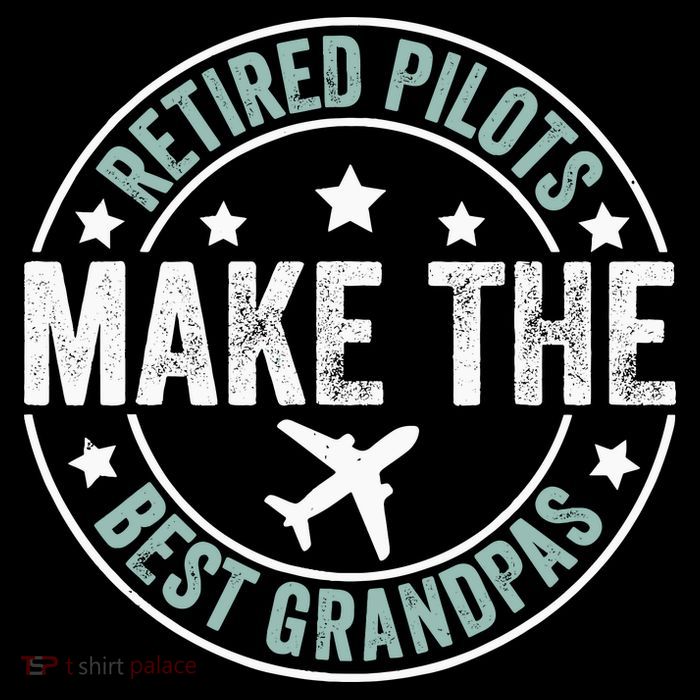 Retired Pilot Grandpa Copilot Airplane Captain Retirement Sustainable Beanie