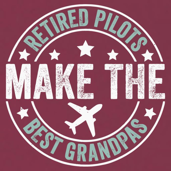 Retired Pilot Grandpa Copilot Airplane Captain Retirement 16oz Travel Tumbler