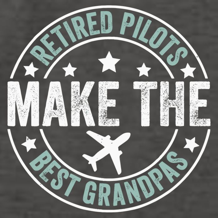 Retired Pilot Grandpa Copilot Airplane Captain Retirement Vector Backpack