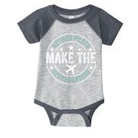 Retired Pilot Grandpa Copilot Airplane Captain Retirement Infant Baby Jersey Bodysuit