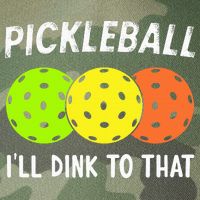 Retro Pickleball Gift Pickleball Players I'll Dink to That Legacy Tie Dye Trucker Hat