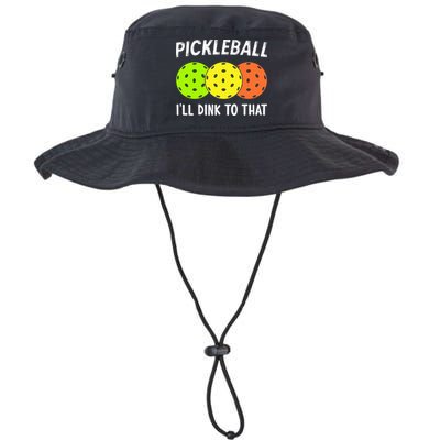 Retro Pickleball Gift Pickleball Players I'll Dink to That Bucket Hat