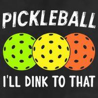 Retro Pickleball Gift Pickleball Players I'll Dink to That 15oz Campfire Ceramic Mug