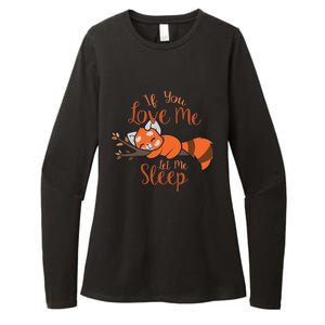 Red Panda Gift Red Panda Lover Gift Red Panda Gift Womens CVC Long Sleeve Shirt