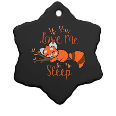 Red Panda Gift Red Panda Lover Gift Red Panda Gift Ceramic Star Ornament