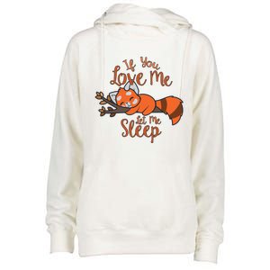 Red Panda Gift Red Panda Lover Gift Red Panda Gift Womens Funnel Neck Pullover Hood