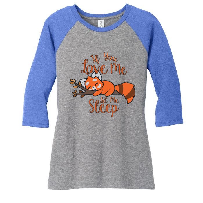 Red Panda Gift Red Panda Lover Gift Red Panda Gift Women's Tri-Blend 3/4-Sleeve Raglan Shirt