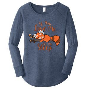 Red Panda Gift Red Panda Lover Gift Red Panda Gift Women's Perfect Tri Tunic Long Sleeve Shirt