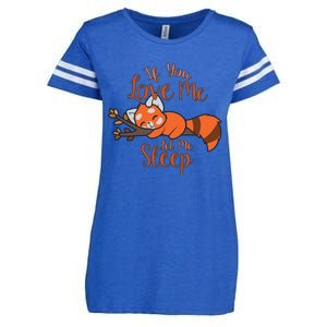 Red Panda Gift Red Panda Lover Gift Red Panda Gift Enza Ladies Jersey Football T-Shirt