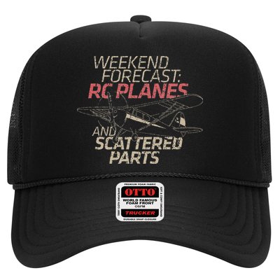 RC Plane Gift Weekend Forecast RC Pilot Model Airplane Lover Trucker Hat