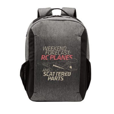 RC Plane Gift Weekend Forecast RC Pilot Model Airplane Lover Vector Backpack