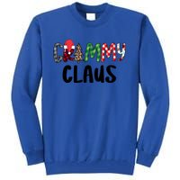 Red Plaid Grammy Claus Santa Xmas Family Matching Christmas Gift Tall Sweatshirt