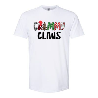 Red Plaid Grammy Claus Santa Xmas Family Matching Christmas Gift Softstyle CVC T-Shirt