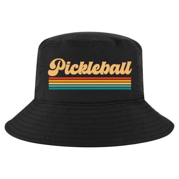 Retro Pickleball Gift Cool Comfort Performance Bucket Hat