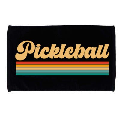 Retro Pickleball Gift Microfiber Hand Towel