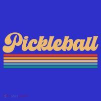 Retro Pickleball Gift 16 in Basic Backpack