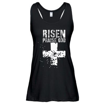 RISEN PRAISE GOD Ladies Essential Flowy Tank