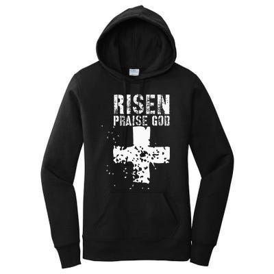 RISEN PRAISE GOD Women's Pullover Hoodie